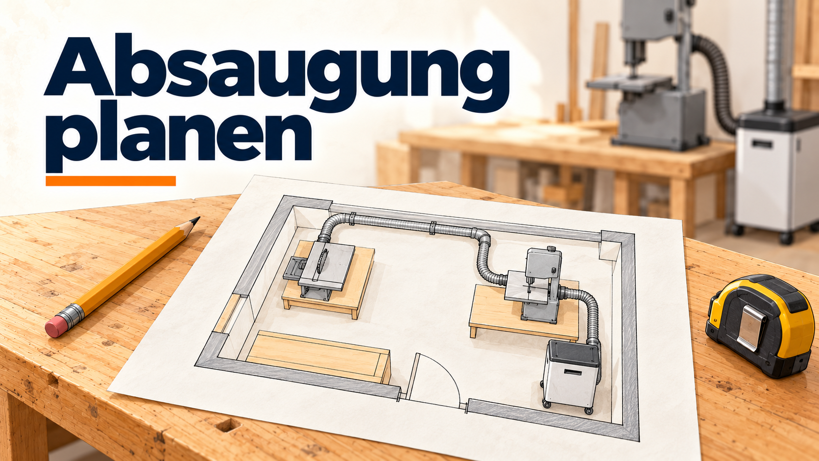 Absaugung in der Werkstatt planen